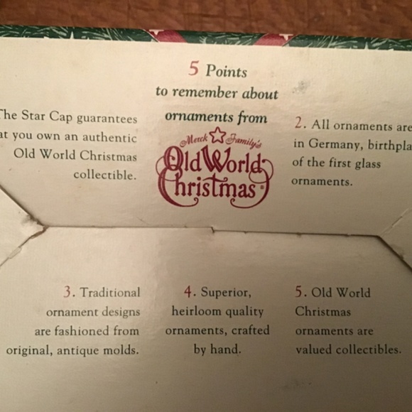 Set of Two Old World Christmas Glass Ornaments - Picture 6 of 6